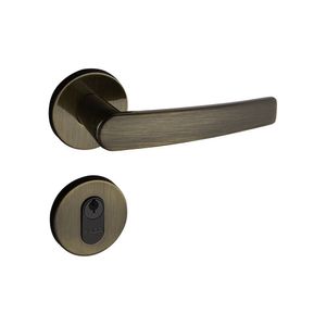 Fechadura 401 Roseta Redonda Máquina 55 Bronze Oxidado Externa Pado