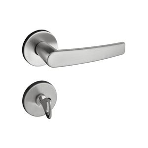 Fechadura Concept Roseta 401 Banheiro Cromo Acetinado Pado
