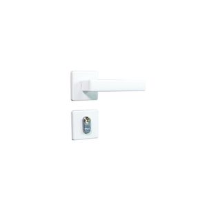 Fechadura 408 Roseta Quadrada Máquina 55 Bronze Oxidado Externa Pado