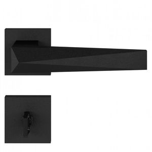 Fechadura Para Banheiro Ascot Preto Texturizado
