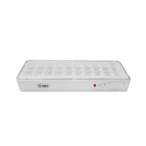 Luminária De Emergência Slim 30 Leds Luz Branca 6500K 1,2W - Glight