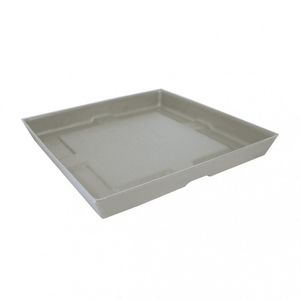 Prato Para Vaso Quadrado Slim 33 Japi Cimento