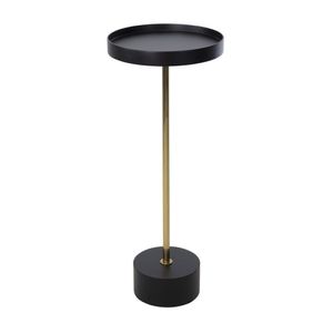 Mesa Lateral Valentin Baixa Essentials Preto