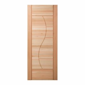 Folha De Porta Maciça 210x60cm Eucalipto Pm89 Evidende Cruzeiro Portas Nude