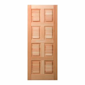 Folha De Porta Maciça 210x60cm Eucalipto Pm46 Hagá Cruzeiro Portas Nude