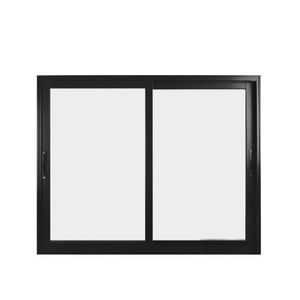 Janela De Alumínio De Correr 120x120cm 2 Folhas Suprema Preto