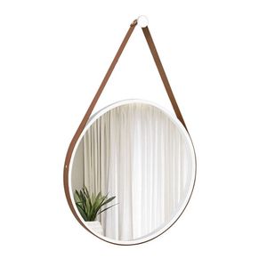 Espelho Decorativo Adnet Com Pendurador 75cm X 50cm E2g Design Caramelo