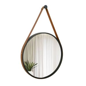 Espelho Decorativo Adnet Com Pendurador 75cm X 50cm E2g Design Caramelo