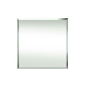 Espelho Decorativo Multiuso Bisotê Quadrado 50cm X 50cm E2g Design Incolor