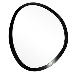 Espelho Decorativo Emoldurado Orgânico 58cm X 70cm E2g Design Preto
