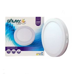 Painel Led Galaxy De Sobrepor Redondo 24w 6500k