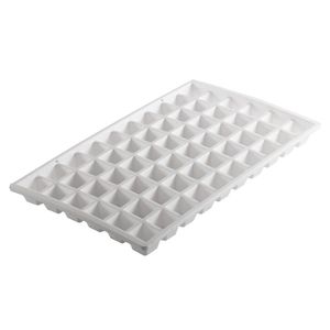 Forma De Gelo Grande Decorativo 60 Esferas Branco Drink Bar