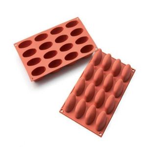 Forma Silicone 16 Cavidades Doce Sushi Nigiri Silikomart
