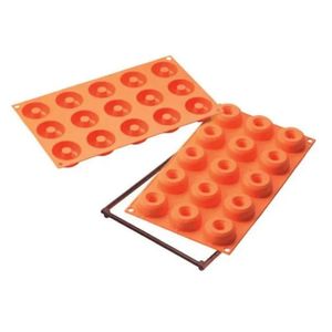 Forma Mini Donuts Em Silicone 15 Moldes Small Silikomart