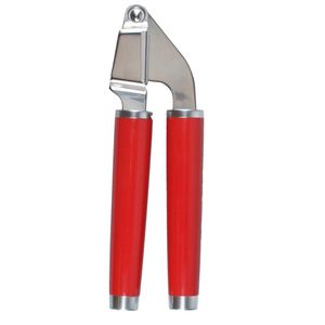 Espremedor Amassador Alho Inox Cozinha Vermelho Kitchenaid