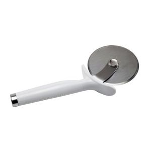 Cortador De Pizza Profissional Lâmina Em Inox Kitchenaid Cor:branco Branco