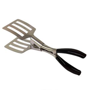 Pegador Pinça Churrasco Carnes Articulada Aço Inox Prana