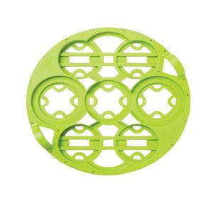 Suporte Organizador Para Potes De Condimentos Verde Fox Run