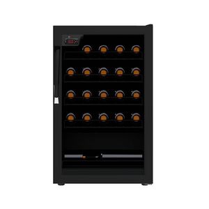 Adega Expositora De Vinhos Porta De Vidro 24 Garrafas 82 Litros Ngv100 - Venax 220v 220v