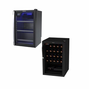 Kit - Cervejeira 100l Blue Light 220v + Adega 100l 24 Garrafas Ngv100 220v - Venax 220v