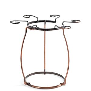 Suporte Para Decanter E Taças Vinho Secagem Decorativo Luxo