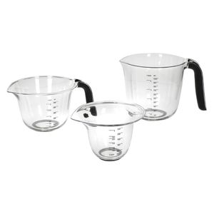 Jogo 3 Jarras Medidoras Com Alça Cozinha Receita Kitchenaid