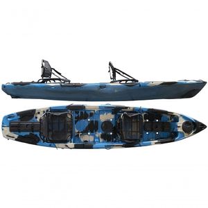 Caiaque Hidro2eko Caiman 135 Duo - Azul Camuflado