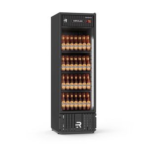 Visa Cooler Cervejeiro Porta De Vidro -7,5 A 2 ºc 570l Vcce570pvpp Preto/preto 220v - Refrimate