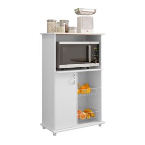 Balcão Para Cozinha Branco Nt3075 Notável Móveis