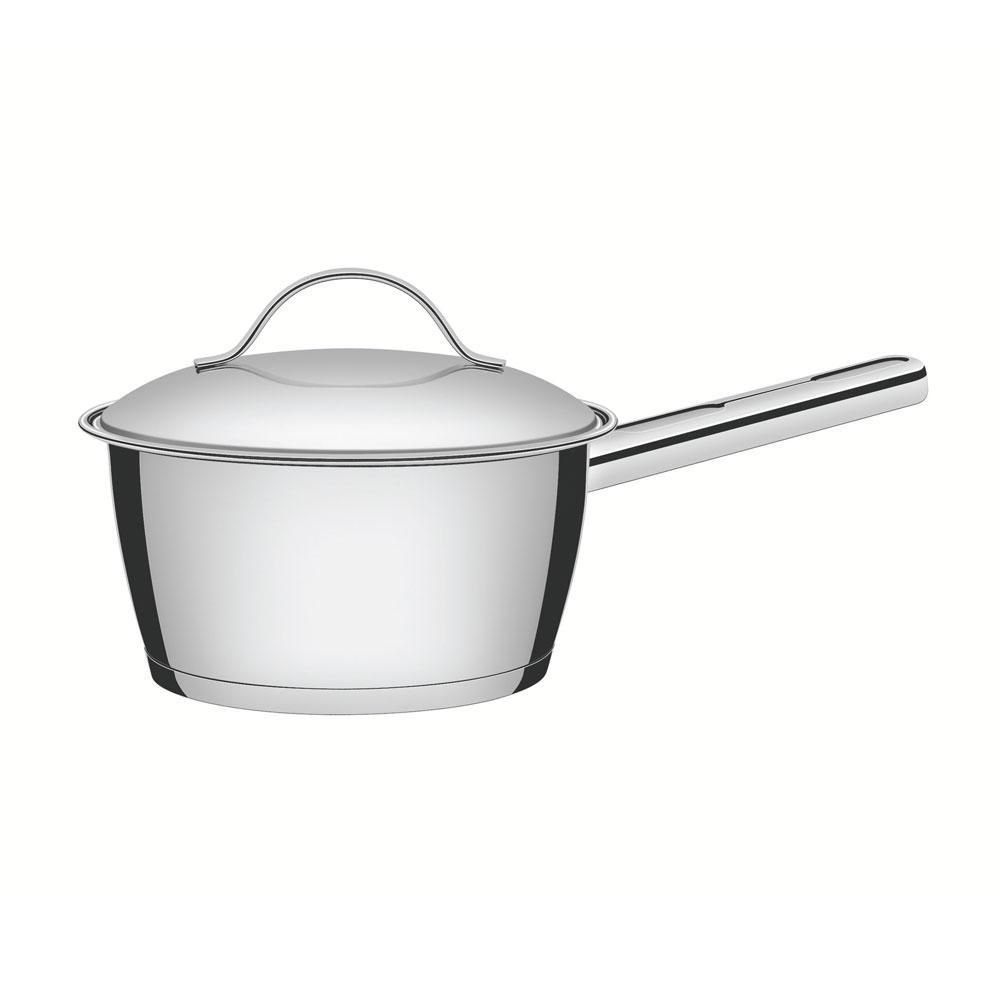 Panela Allegra Aço Inox Fundo Triplo Fogões De Indução 16 Cm 1,5 L - Tramontina 62651161