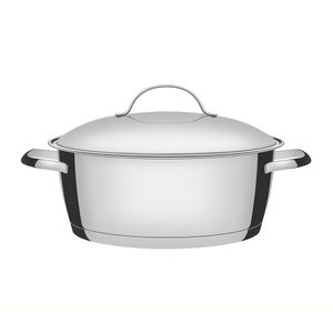 Caçarola Allegra Aço Inox Fundo Triplo Fogões De Indução 22 Cm 3,3l - Tramontina 62653221