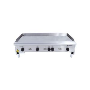 Chapa Americana Lisa Inox Gás 120 Cm Cg120 - Venâncio