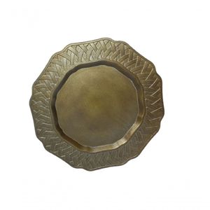 Sousplast Ouro Antigo 33 Cm