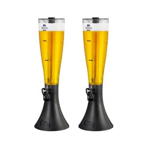 Kit - 2 Torres De Chopp Tulipa 3,5l Super Gelada - Marchesoni
