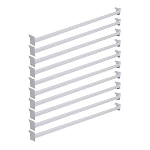 Kit - 10 Réguas Para Ponta De Gôndola 73cm - Sa Gôndolas