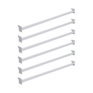 Kit - 6 Réguas Para Gondola 91cm - Sa Gondolas