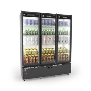 Auto Serviço Vanguard Resfriados 3 Porta 0 A 7 ºc Asvr3ppb Preto/branco 220v - Refrimate 220v