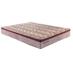 Colchão Queen Molas Ensacadas Masterpocket Esplêndido Wine Euro Pillow (158X198X26) - Paropas