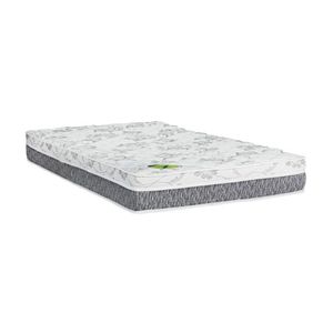 Colchão Queen Espuma Compact Ag 65 / D33 / Aspen Super Firme Euro Pillow (158X198X20) - Luckspuma