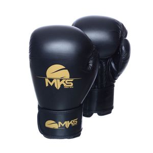Kit Luva Boxe Champions Mks Combat 3 Bandagem/Bucal Simples