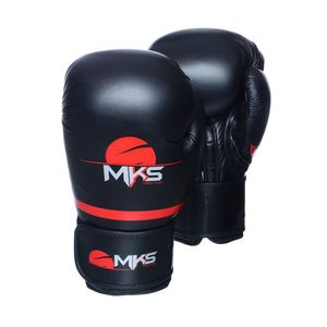 Kit Luva Boxe 16 Oz Mks Combat com Bandagem e Bucal Simples