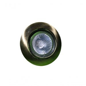 Spot Embutir Movel Redondo Mr16 - Com Lampada 50w Cor Produto Ouro Velho Voltagem 220v