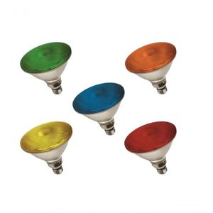 Lampada Par 38 Halógena - Par38 - 80w Voltagem 127v Cor Da Lâmpada Vermelho