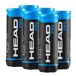 Bola De Tênis Head Pro Pack Com 06 Tubos