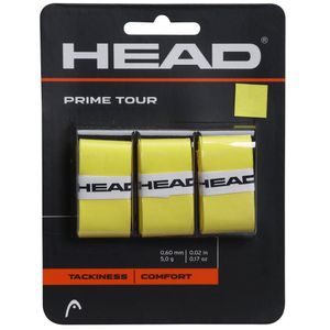 Overgrip Head Prime Tour Com 03 Unidades Cor Amarelo