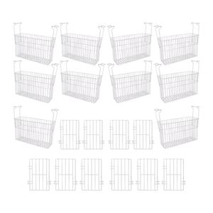 Kit - 10 Cestos Organizador Nextgen Para Nf E Hf Metalfrio + 10 Separadores