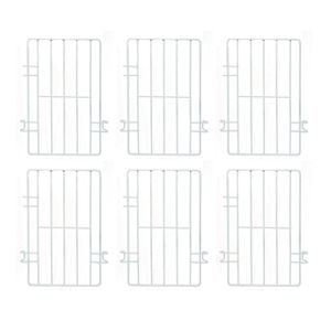 Kit - 6 Separadores Cesto Nextgen Branco - Metalfrio