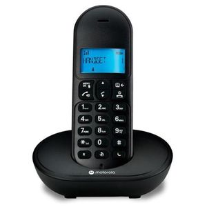 Telefone Dect Sem Fio Motorola Com Identificador De Chamadas E Viva-voz Preto - Mt150