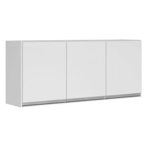 Armário De Parede 120cm Com 03 Portas 100% Mdf Branco