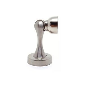 Trava Porta Piso Magnético Eco Inox Escovado - Soprano
